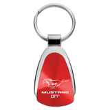 Ford Mustang GT Teardrop Key Chain Fob - Official Licensed