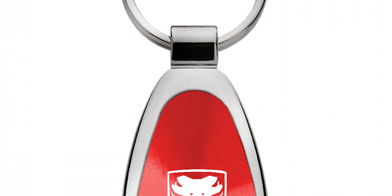 Dodge Viper (Fangs) Teardrop Key Chain Fob - Official Licensed