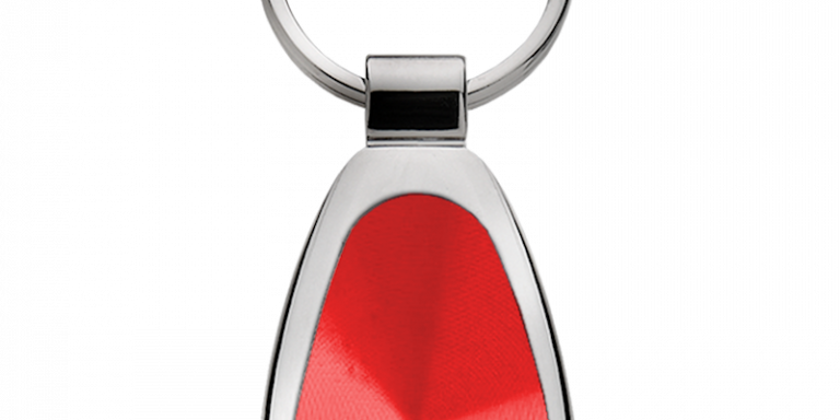 Jeep Wrangler Teardrop Key Chain Fob - Official Licensed