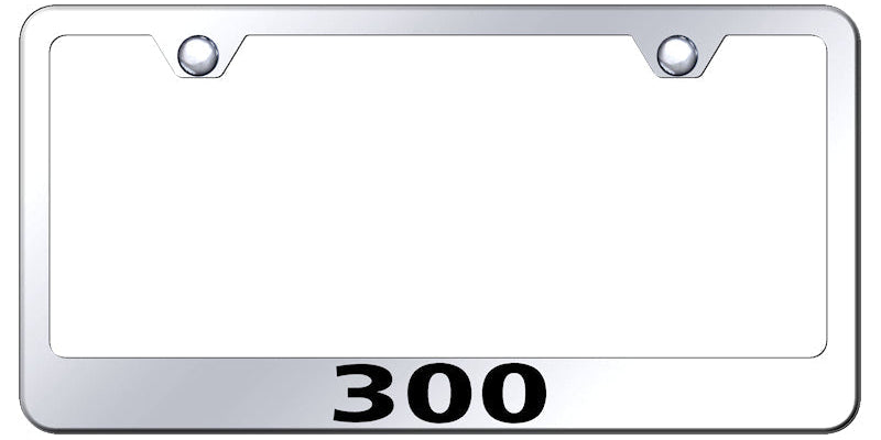 Chrysler 300 Standard License Plate Frame - Laser Etched - Official Licensed