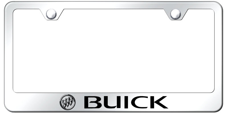 Buick Standard License Plate Frame - Laser Etched - Official Licensed