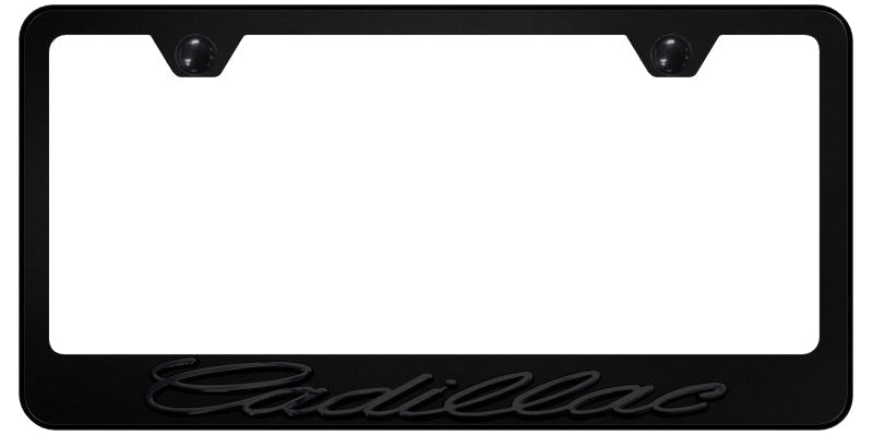 Cadillac OEM Standard License Plate Frame - Official Licensed