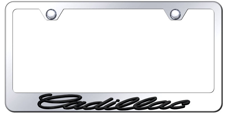 Cadillac OEM Standard License Plate Frame - Official Licensed