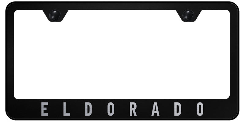 Cadillac Eldorado Standard License Plate Frame - Laser Etched - Official Licensed