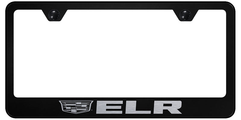 Cadillac ELR 2014 Standard License Plate Frame - Laser Etched - Official Licensed