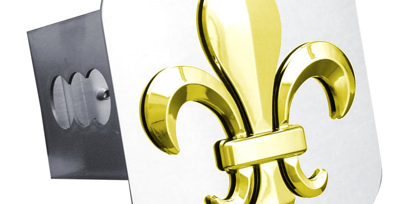 Fleur-De-Lis Class III Trailer Hitch Plug - Official Licensed