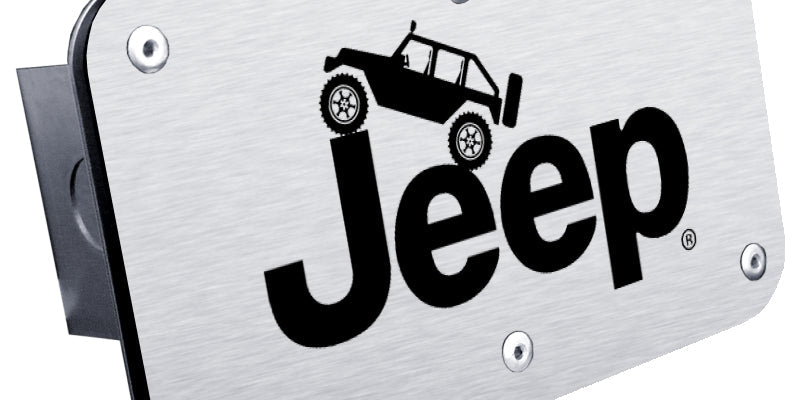 Jeep Climbing Class III Trailer Hitch Plug - Official Licensed