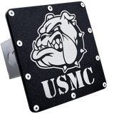 USMC Bulldog Head Class III Trailer Hitch Plug - Official Licensed