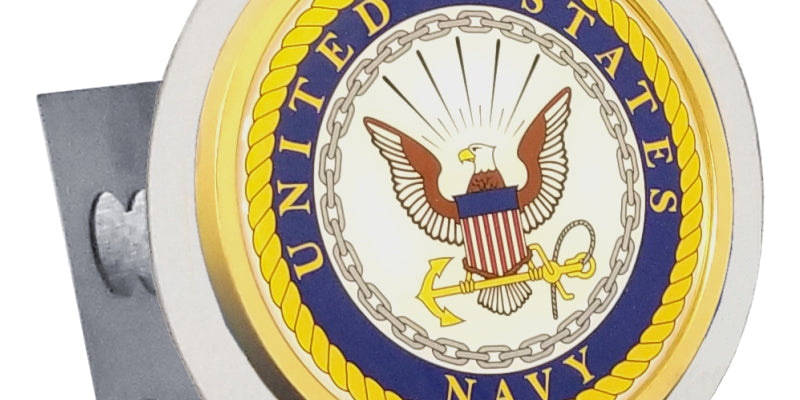 U.S. Navy Class III Trailer Hitch Plug - Official Licensed