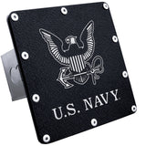 U.S. Navy Insignia Class III Hitch Plug - Official Licensed