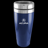 Acura Logo Blue 16oz Stainless Steel Tumbler Travel Mug Official Licensed