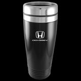 Honda Odyssey Black 16oz Stainless Steel Tumbler Travel Mug Official Licensed