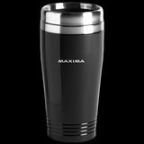 Nissan Maxima Black 16oz Stainless Steel Tumbler Travel Mug Official License