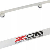 Chevrolet Corvette C7 Z06 Chrome Metal License Plate Frame Official Licensed