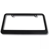 GMC Red Engraved Logo Solid Metal Black License Plate Frame Official Licensed