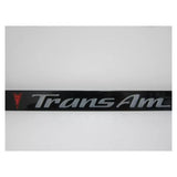 Pontiac Trans Am Engraved Logo Black Zinc License Plate Frame Official Licensed