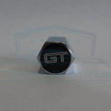 4pcs Ford Mustang GT Logo ABS Chrome Tire Stem Valve Caps Official Licensed