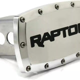 Tow Hitch Cover Plug for Ford Raptor - Polished Chrome - 2-inch Billet