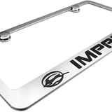 Chevrolet Impala Logo Metal Chrome Finish License Plate Frame Official Licensed