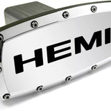 Tow Hitch Cover Plug for HEMI - Polished Chrome - 2-inch Billet