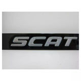 Dodge Scat Pack Engraved Logo Black Zinc License Plate Frame Official Licensed