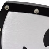 Mopar Logo Engraved Emblem Black Aluminum Tow Hitch Cover Official Licensed