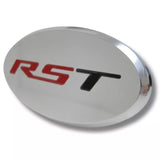 Chevrolet RST Engraved Emblem Oval Aluminum Tow Hitch Cover Official Licensed