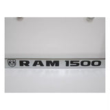 RAM Trucks 1500 Logo Chrome Zinc Metal License Plate Frame Official Licensed