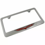 Jeep Trailhawk Logo Chrome Solid Brass License Plate Frame Official Licensed