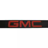 GMC Red Engraved Logo Solid Metal Black License Plate Frame Official Licensed