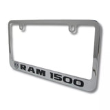 RAM Trucks 1500 Logo Chrome Zinc Metal License Plate Frame Official Licensed