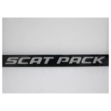 Dodge Scat Pack Engraved Logo Black Zinc License Plate Frame Official Licensed