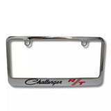 Dodge Challenger R/T Logo Chrome Brass License Plate Frame Official Licensed