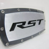 Chevrolet RST Engraved Black Billet Trailer Tow Hitch Cover Official Licensed