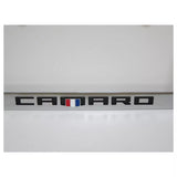 Chevrolet Camaro Chrome Zinc Metal License Plate Frame Official Licensed