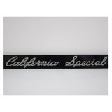 Mustang California Special Engraved Black License Plate Frame Official Licensed