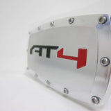 Tow Hitch Cover Plug for GMC AT4 - Polished Chrome - 2-inch Billet