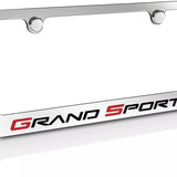 Chevrolet Corvette C6 Grand Sport Chrome License Plate Frame Official Licensed