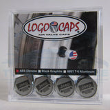 4pc JEEP Grill Premium ABS Plastic Chrome Tire Stem Valve Caps Official Licensed