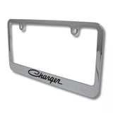 Dodge Charger Logo Chrome Brass License Plate Frame Official Licensed