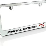 Dodge Challenger R/T Logo Chrome Brass License Plate Frame Official Licensed