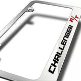 Dodge Challenger R/T Logo Chrome Brass License Plate Frame Official Licensed