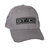 Ford Mustang GT/CS Tri Bar Embroidered Logo Baseball Cap Grey Official Licensed