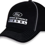 Ford Power Stroke Diesel Logo Baseball Cap Car Racing Hat Black Official License