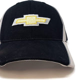 Chevrolet Embroidered Bowtie Logo Baseball Cap Car Racing Hat Black Official