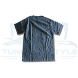 Ford Mustang GT500 Shelby Cobra Logo Cotton T-Shirt Steel Blue Official Licensed
