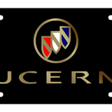 Buick - Lazer Tag License Plate - Buick Lucerne Logo / Word