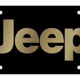 Jeep - Lazer Tag License Plate - Jeep Logo