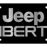 Jeep - Lazer Tag License Plate - Jeep Liberty Logo
