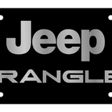 Jeep - Lazer Tag License Plate - Jeep Wrangler Logo